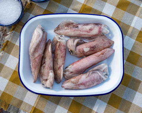 Whole Baby Squid - 1kg