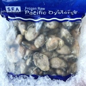 Large Pacific Oyster Meat - Frozen 1kg